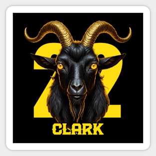 The GOAT Caitlin Clark Sticker